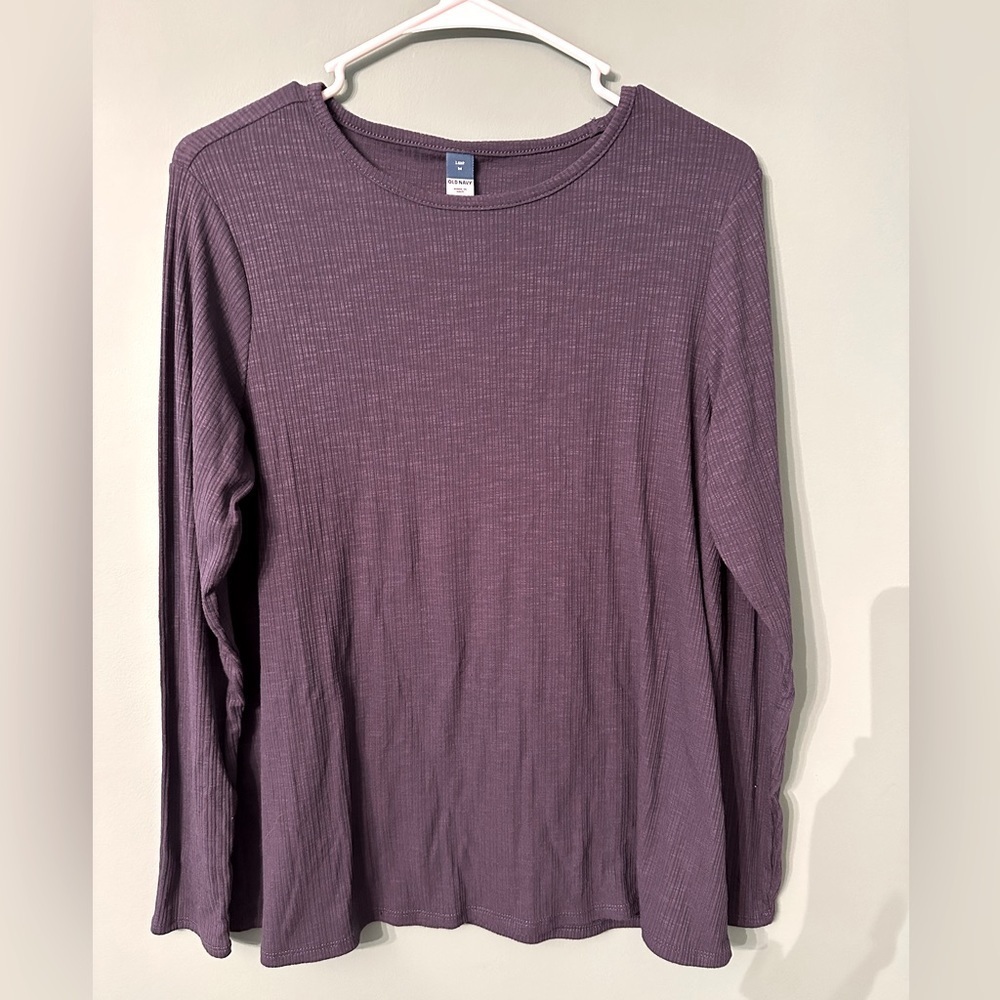 Old navy medium blue long sleeve tee